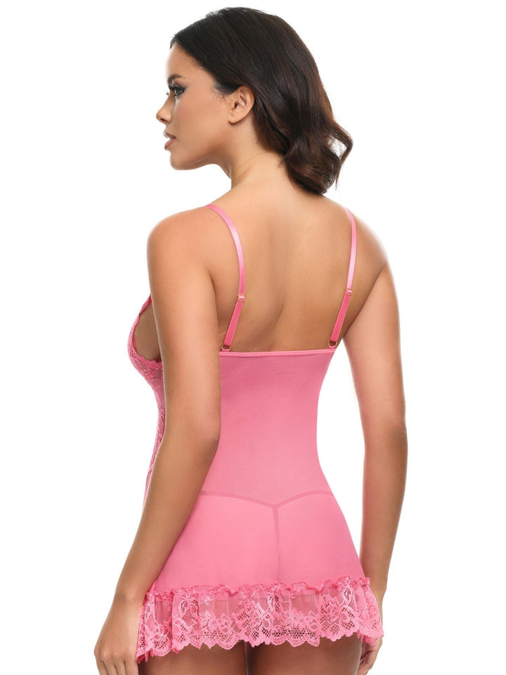 Sevgililer Günü İçin Dantelli Babydoll İç Giyim