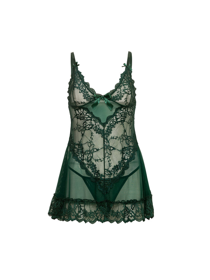 Sevgililer Günü İçin Dantel Babydoll İç Giyim