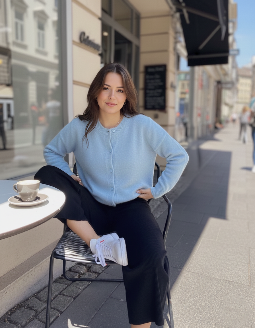 Denise %100 Kaşmir Lüks Hırka