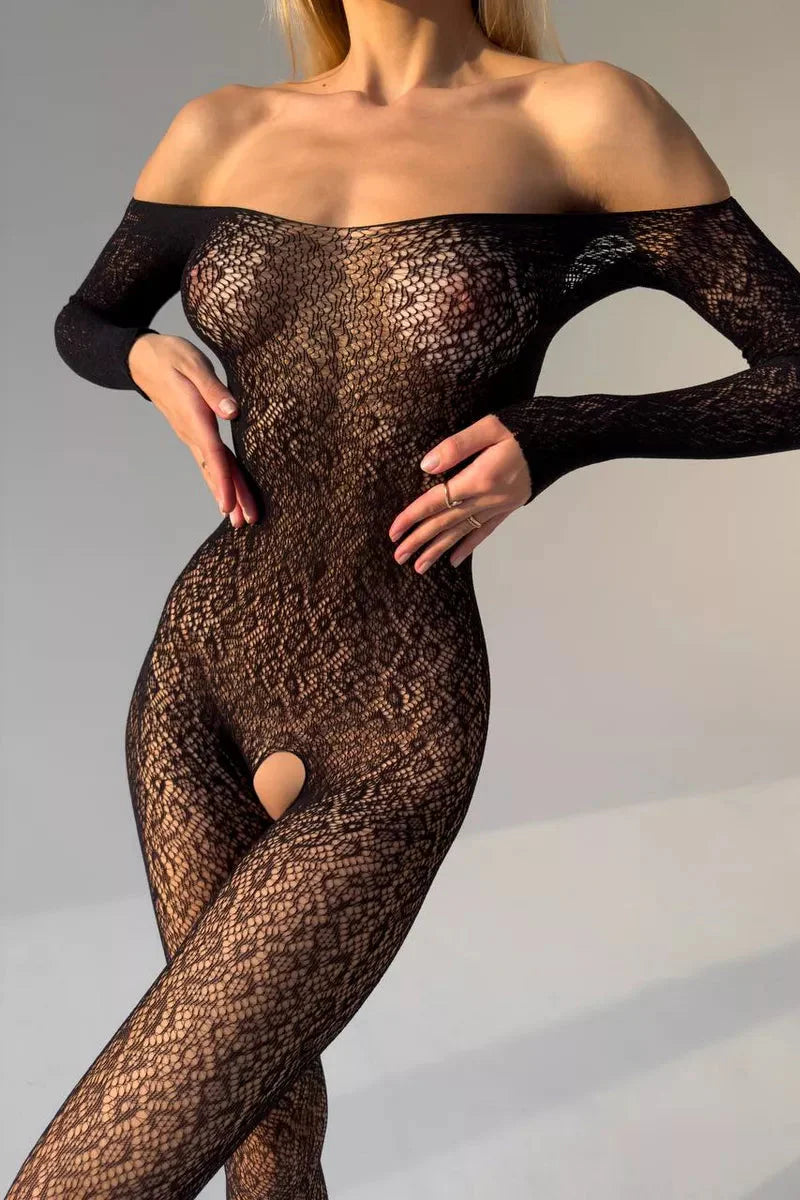 Dantel Crotchless İç Giyim