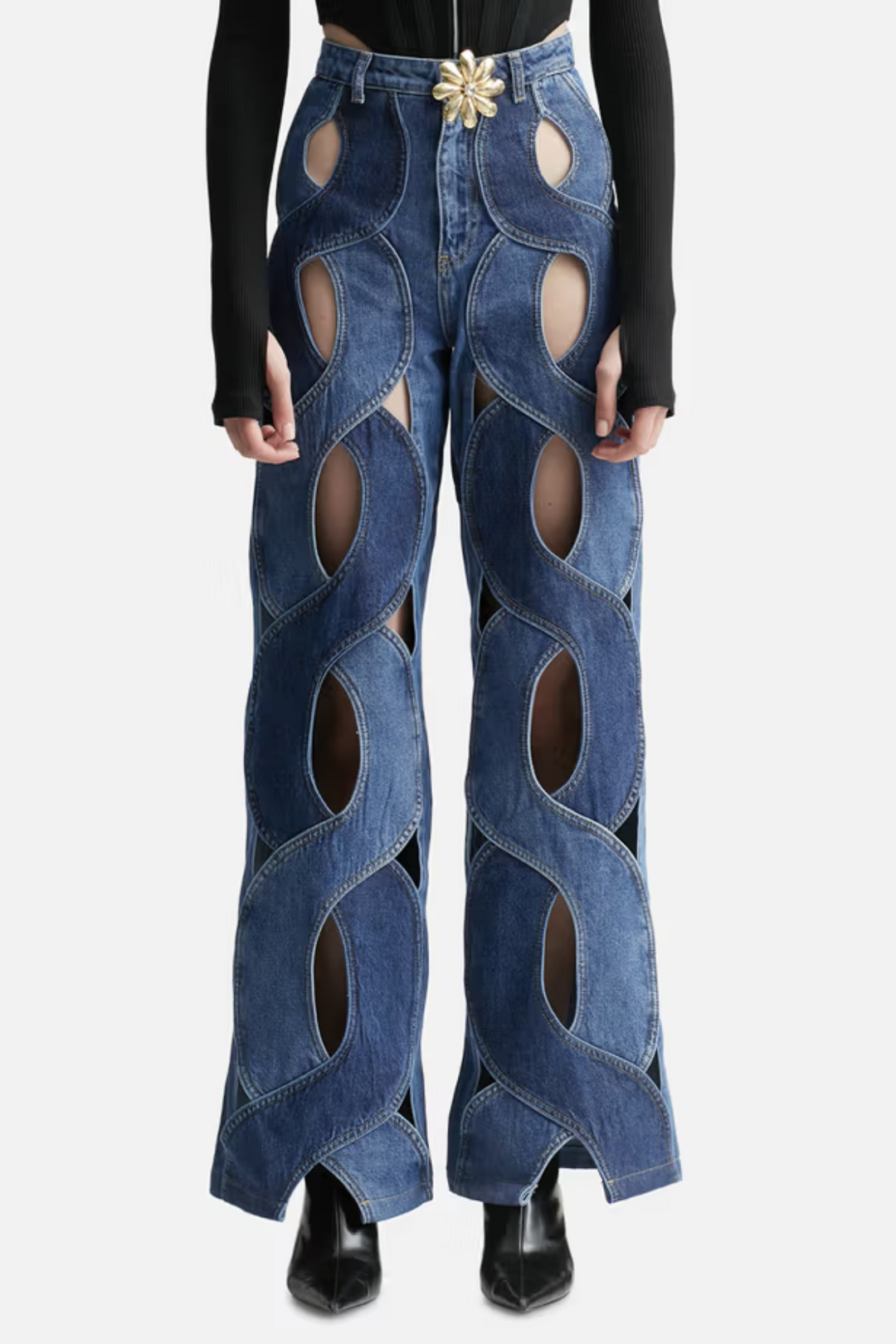 Boş Kesim Denim Jean