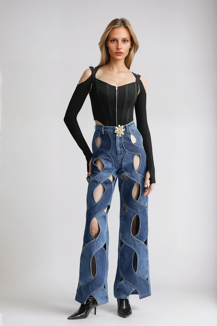 Boş Kesim Denim Jean