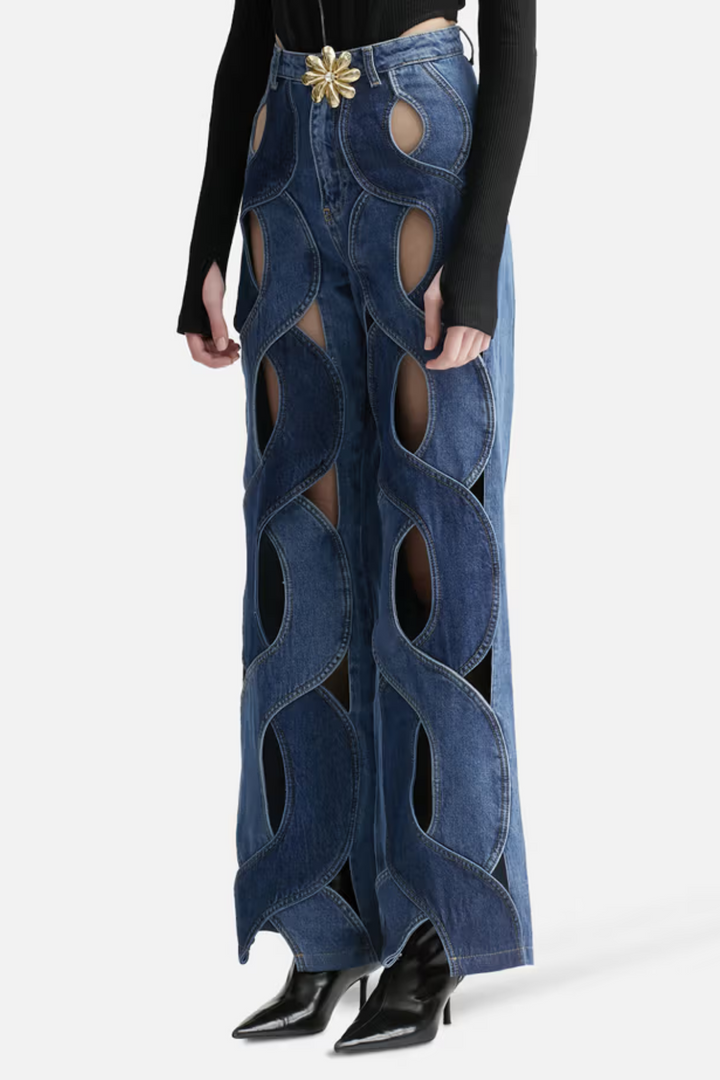 Boş Kesim Denim Jean