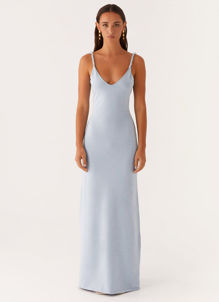 Anastasia Mavi Maxi Elbise