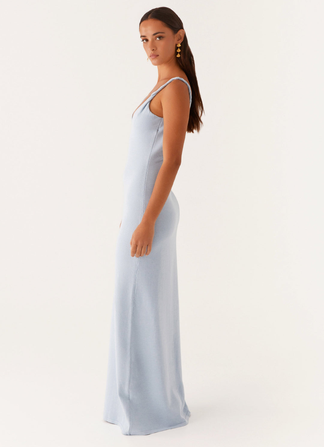 Anastasia Mavi Maxi Elbise
