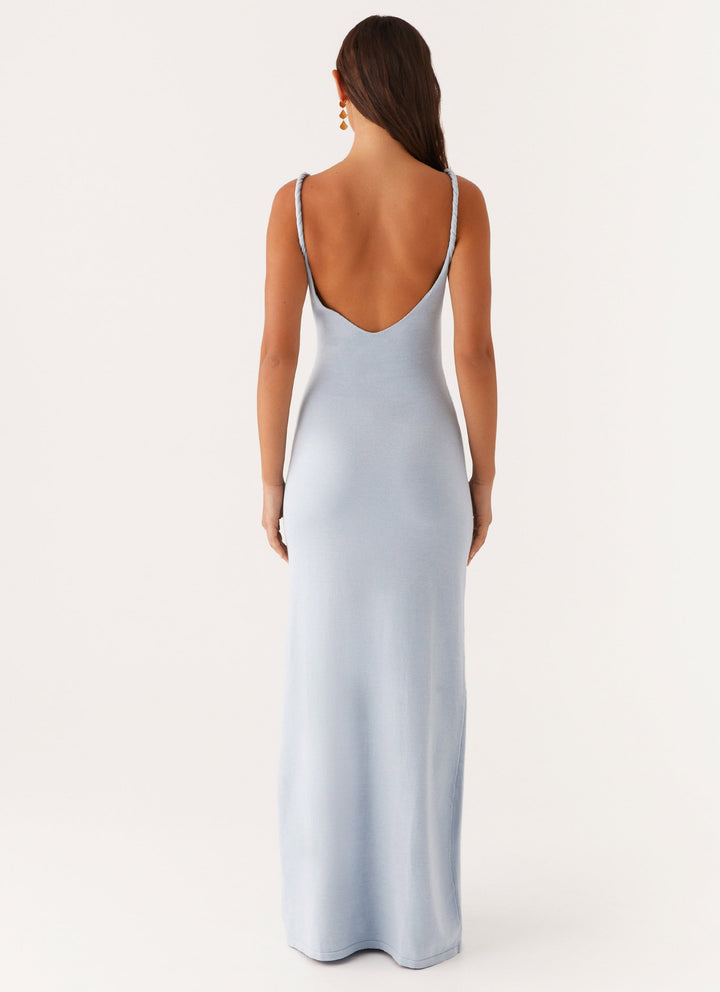 Anastasia Mavi Maxi Elbise