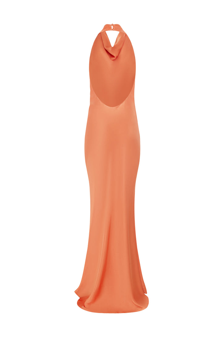 GAIA Lüks Papaya Elbisesi
