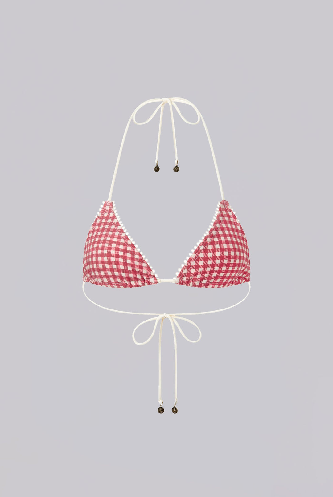 Freda Gingham Yüksek Bel Takımı