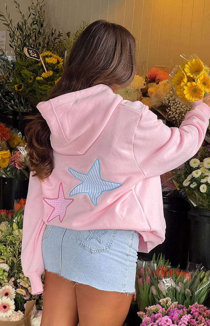 ARIA Yıldız Kapşonlu Sweatshirt