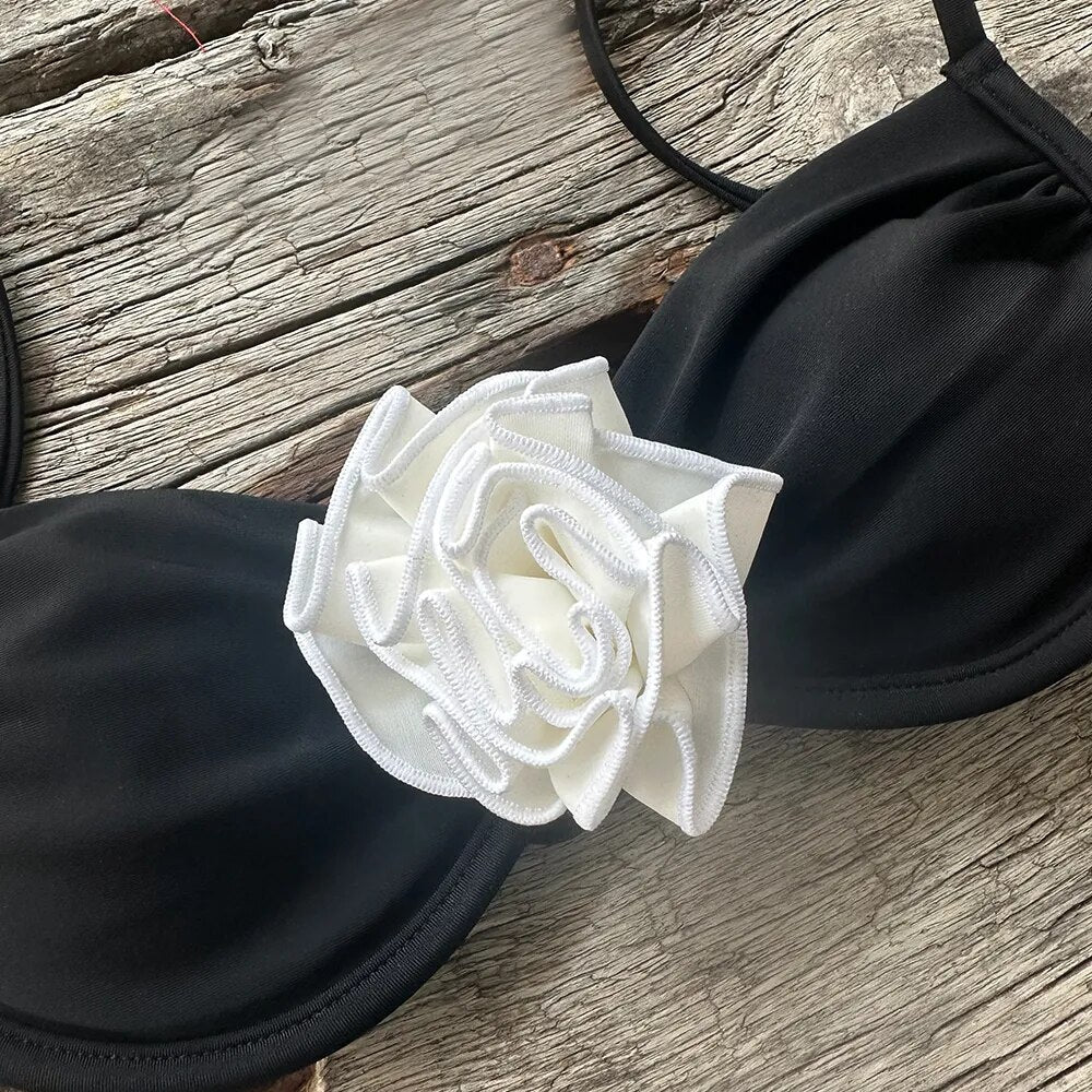 Yüksek Bel Lüks Bikini Bella