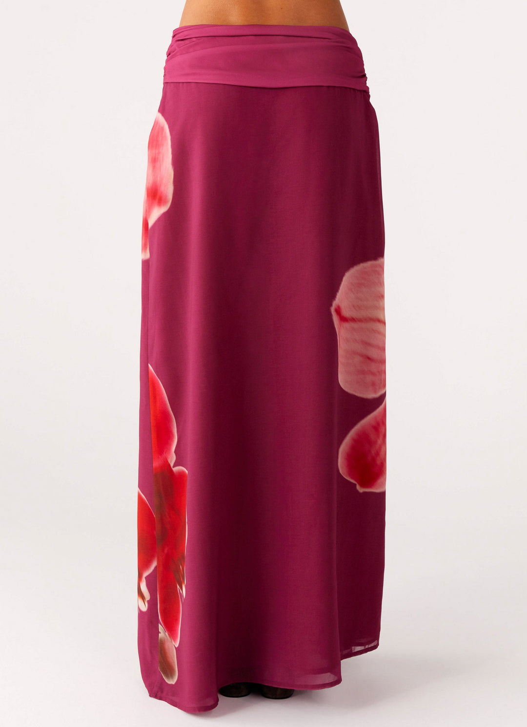 Violette Bloom Kızaran Çiçekli Maxi Etek