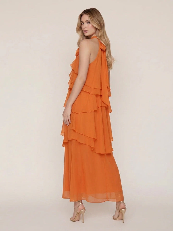 Modern Candace Midi Elbisesi