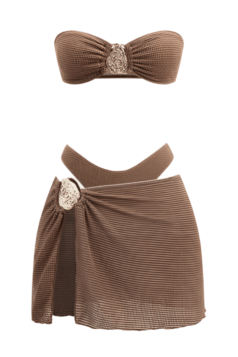 Yüksek Bel Bikini Takımı