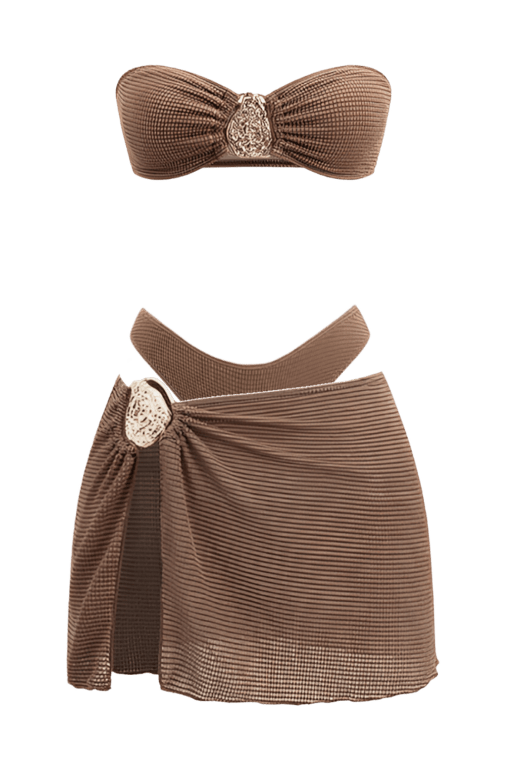 Yüksek Bel Bikini Takımı