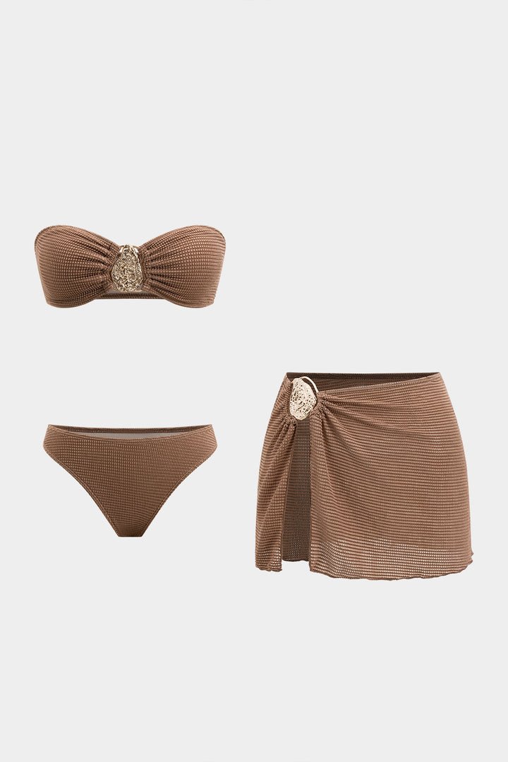 Yüksek Bel Bikini Takımı