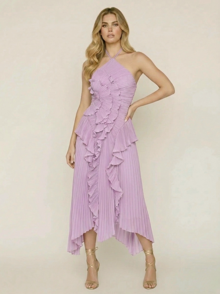 Modern A-Line Maxi Elbise