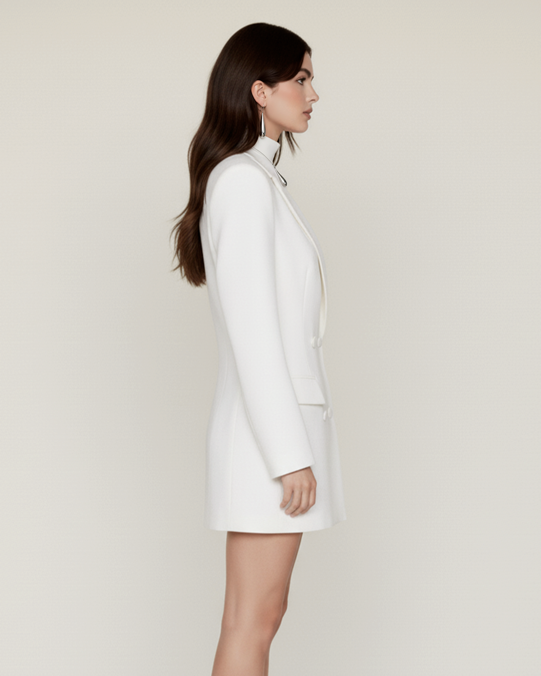 Rachel İki Düğmeli Modern Blazer Elbise