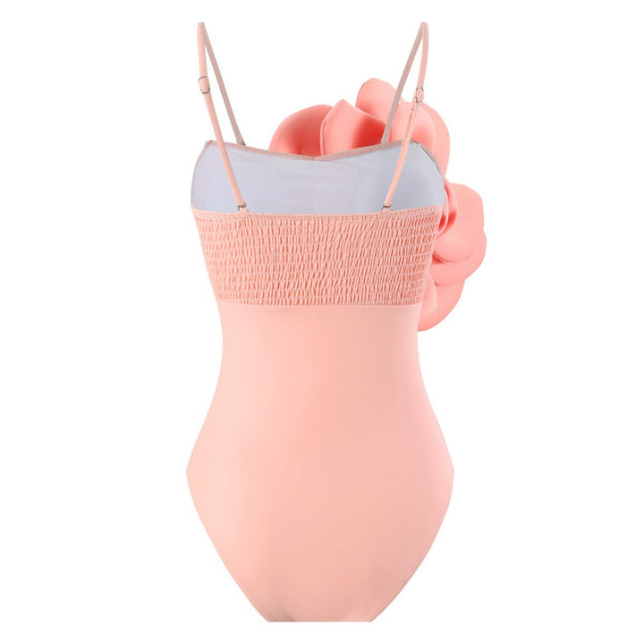 3D Dahlia Etekli Monokini Seti