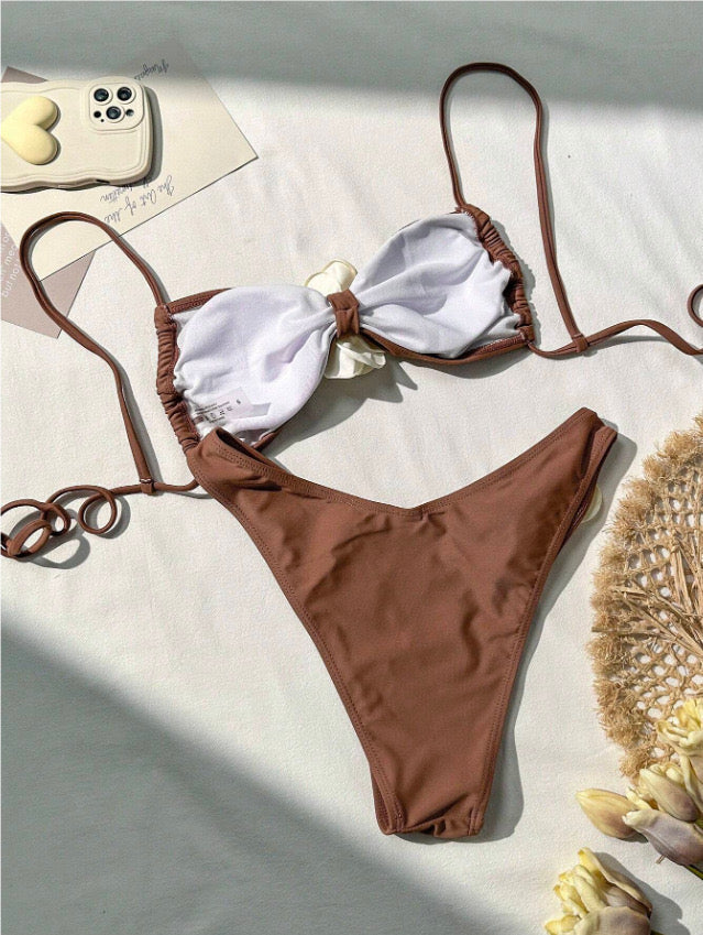 Amora Petal Yüksek Bel Bikini