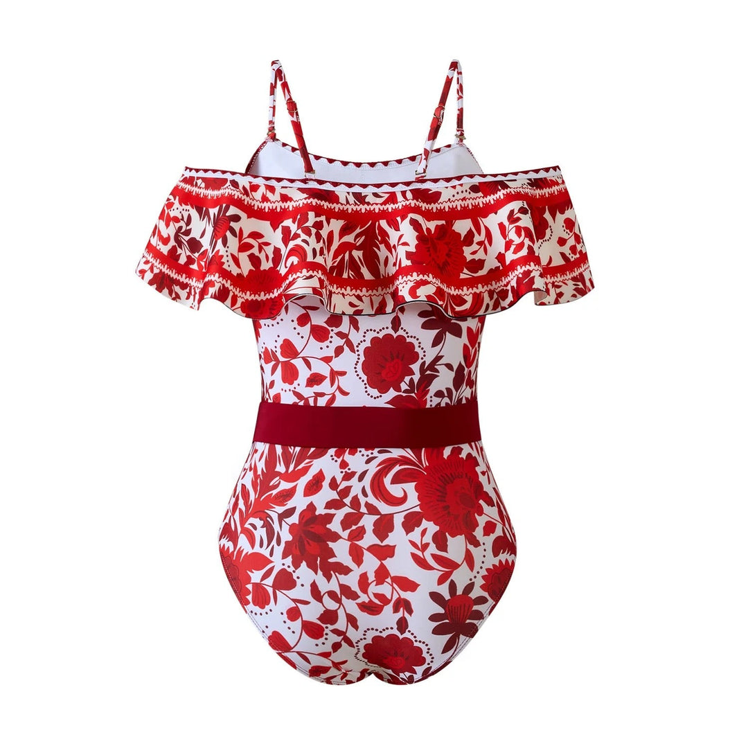 Ruby Rose Yüksek Bel Etekli Monokini Seti