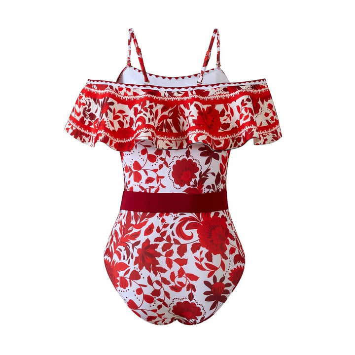 Ruby Rose Yüksek Bel Etekli Monokini Seti