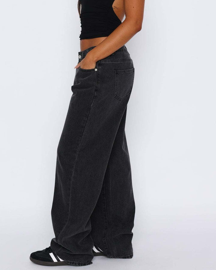 Yüksek Bel Modern Jean Pantolon