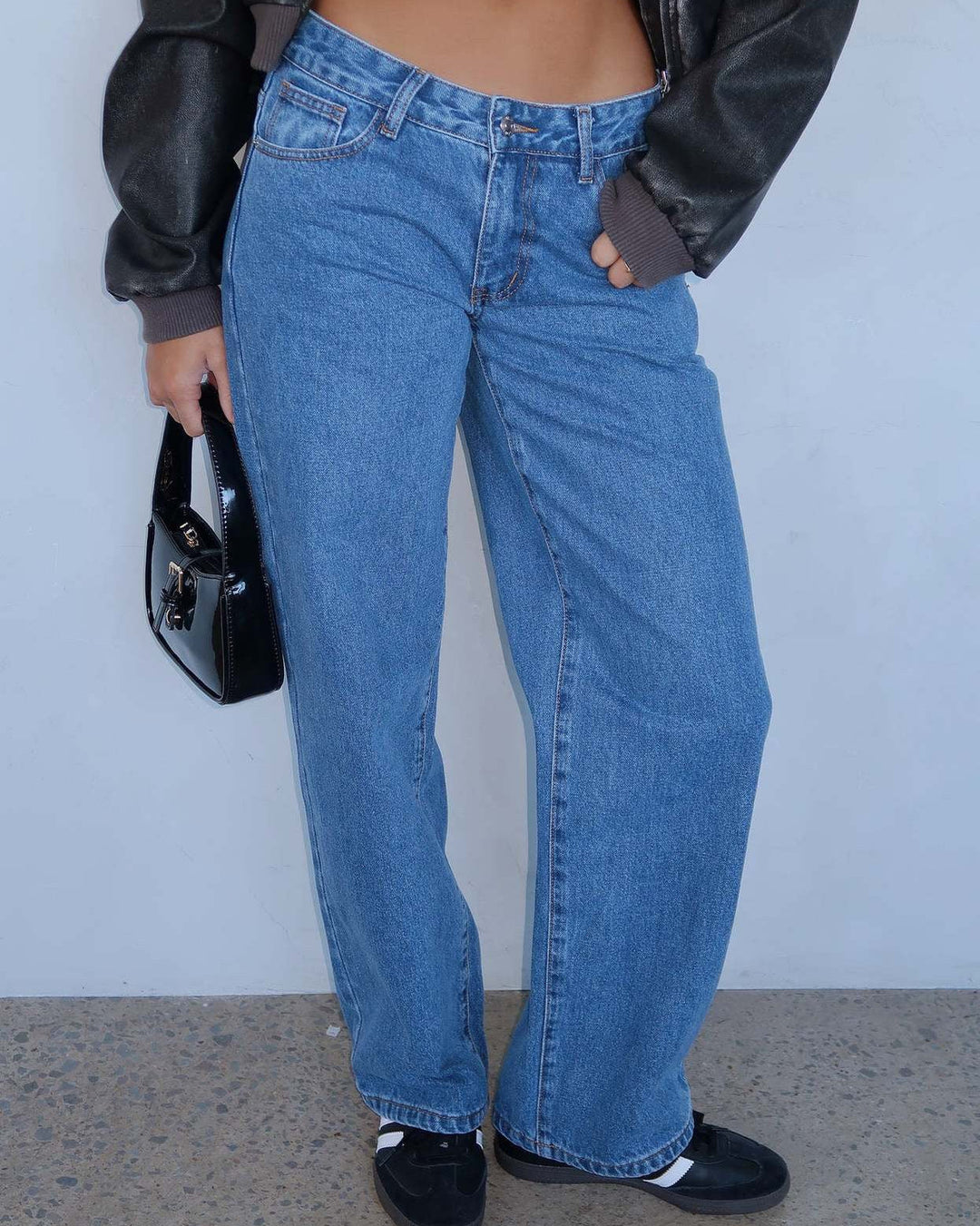 Yüksek Bel Modern Jean Pantolon