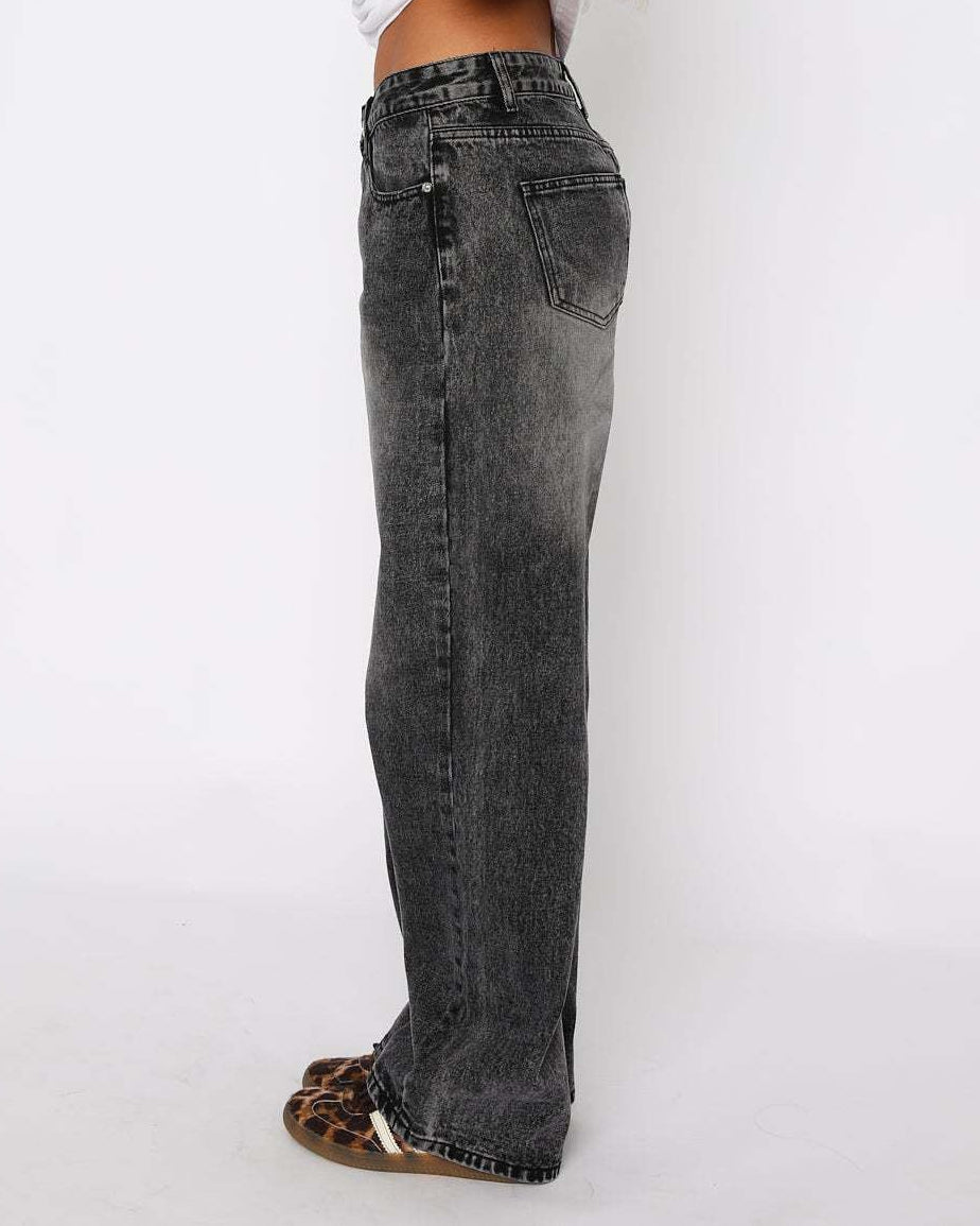Yüksek Bel Modern Jean Pantolon