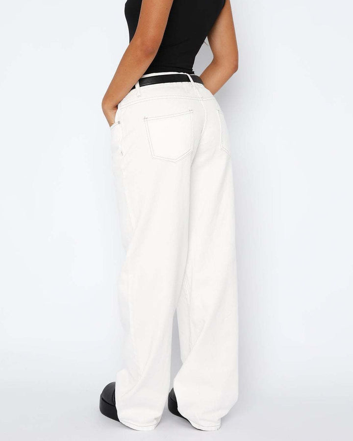 Yüksek Bel Modern Jean Pantolon