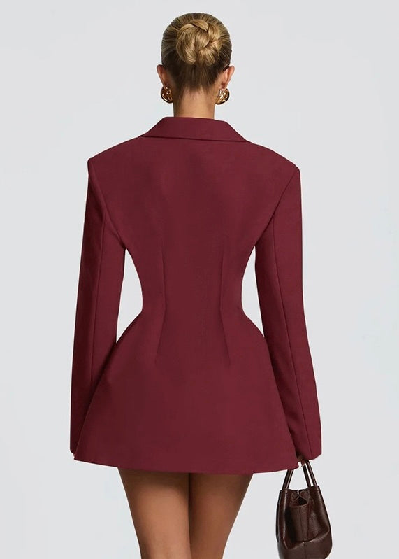 Şık Blazer Mini Elbise - Gece Davetleri İçin