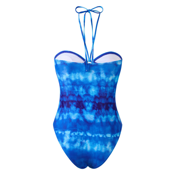 Yüksek Bel Monokini ve Elbise Seti