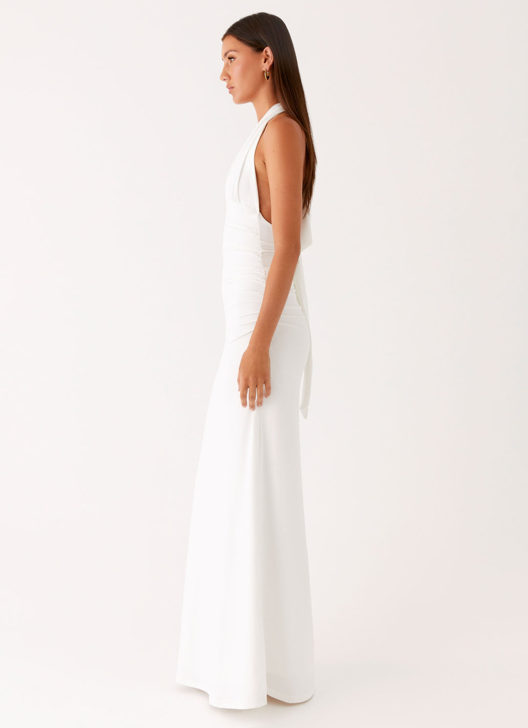 İlaria Yüksek Bel Halter Maxi Elbise