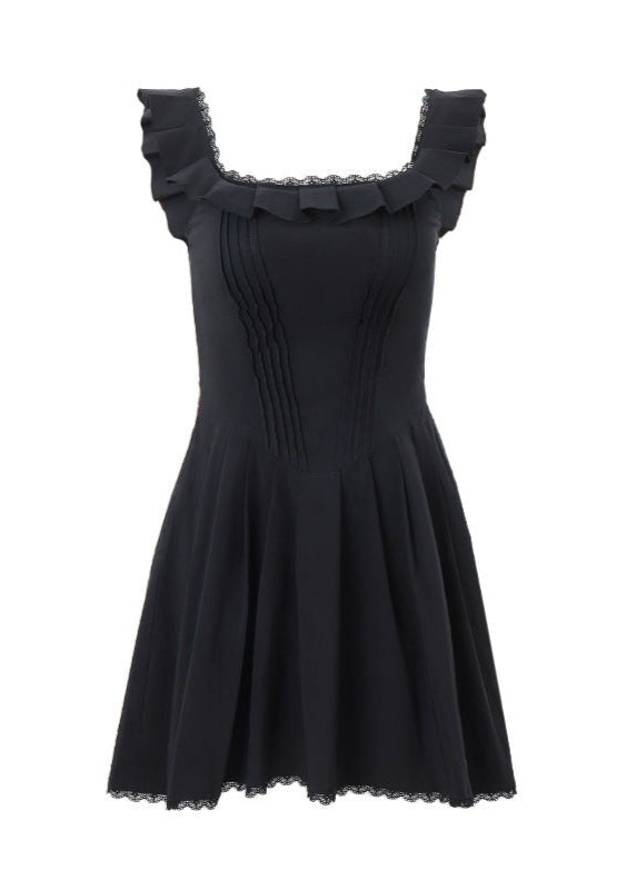 Volanlı Korse Mini Elbise