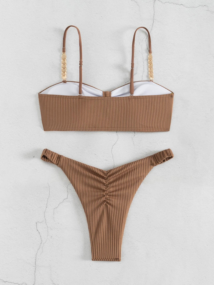Cecília Yüksek Bel Bikini
