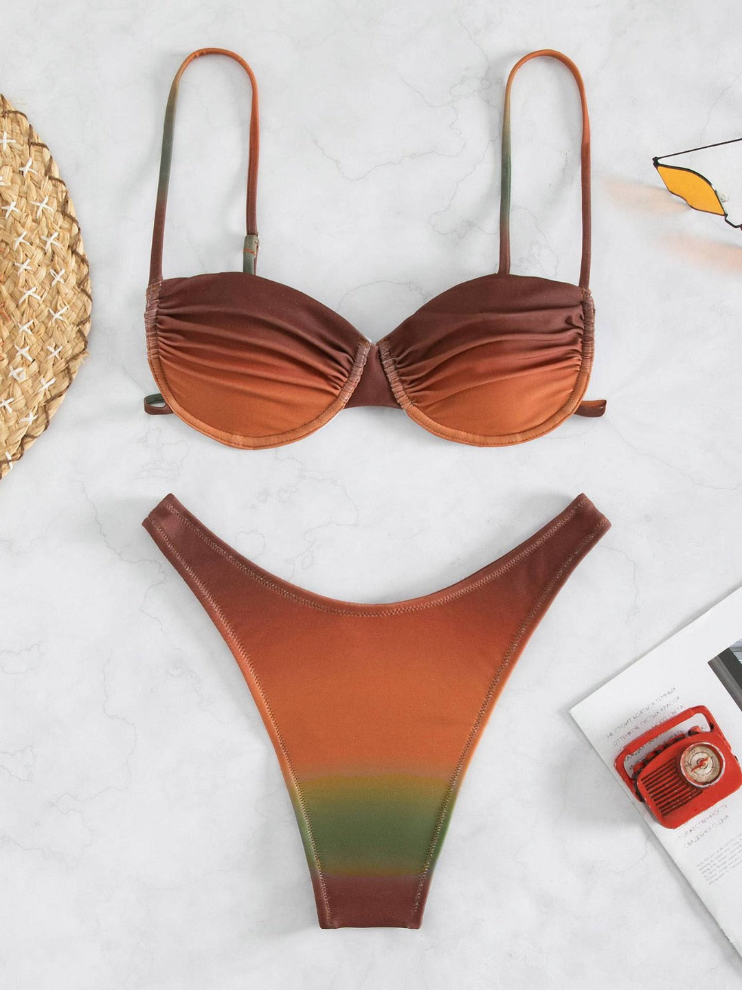 Yüksek Bel Güneş Bikini