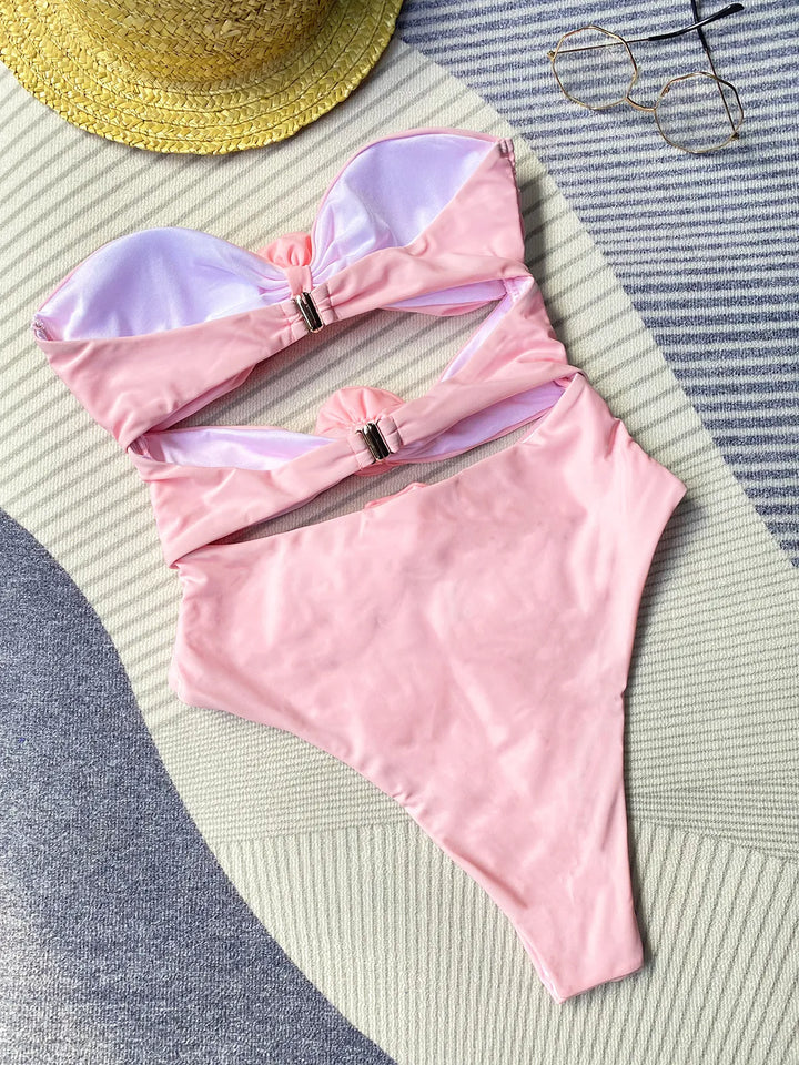 Charm Yüksek Bel Bikini
