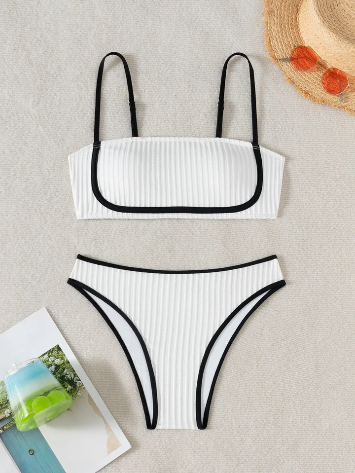 Yüksek Bel Çarpıcı Bikini