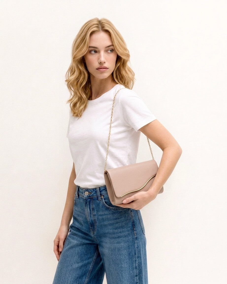 Melanie Modern Günlük Clutch Çantası