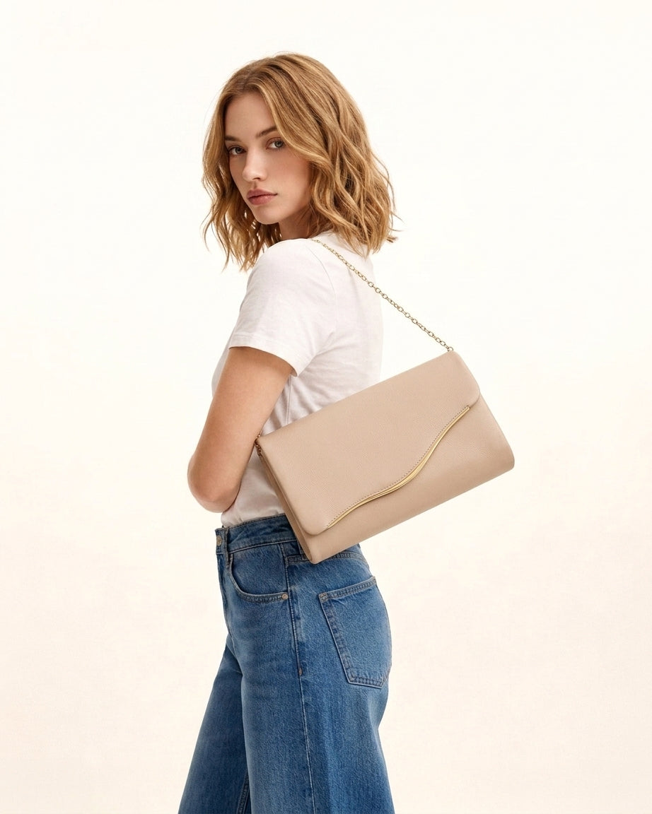Melanie Modern Günlük Clutch Çantası
