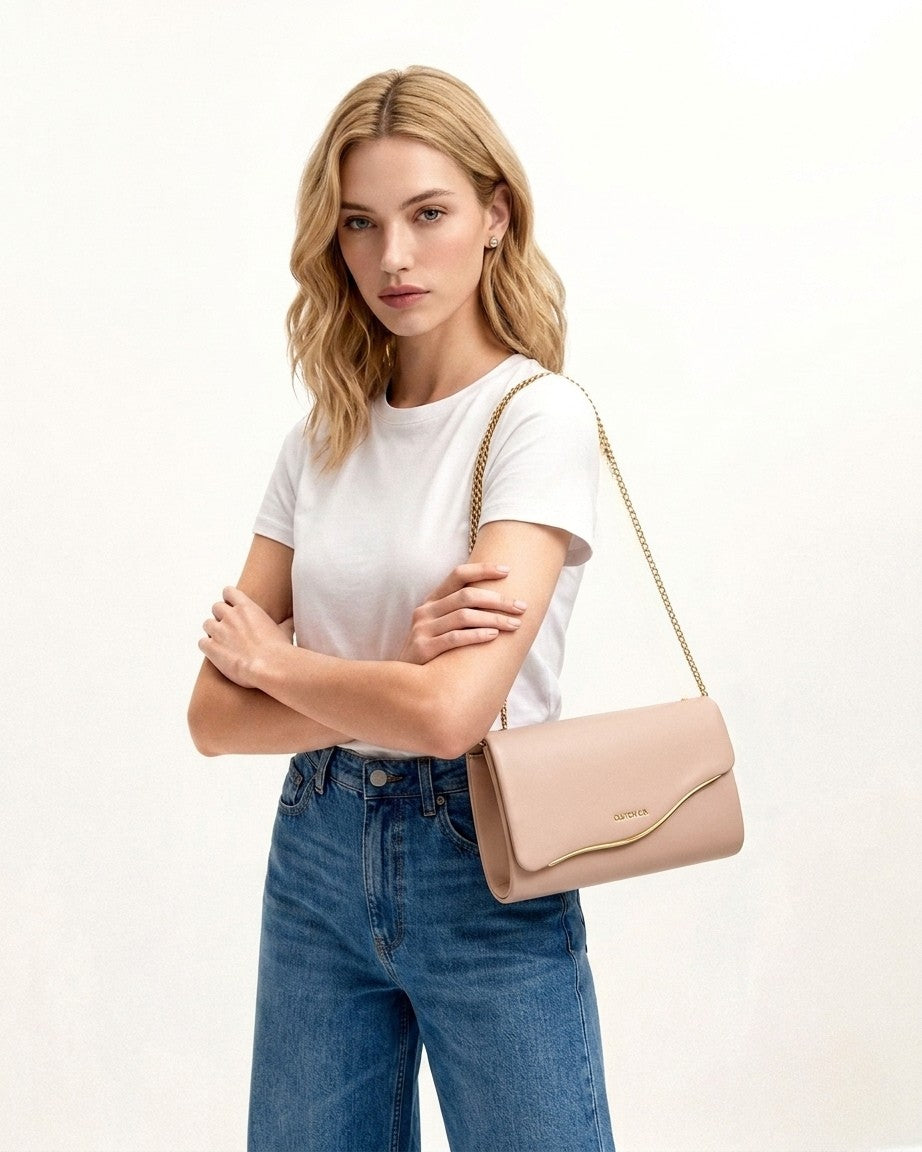Melanie Modern Günlük Clutch Çantası
