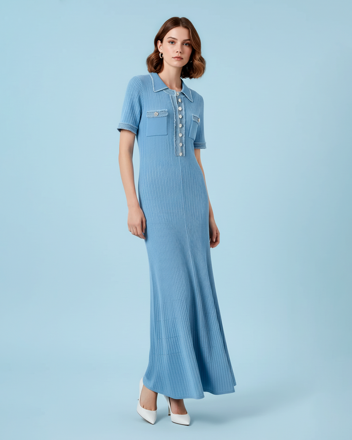 Viyana Modern Maxi Elbise