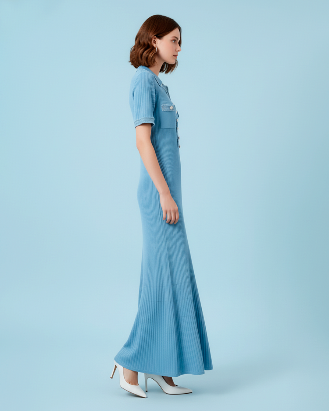 Viyana Modern Maxi Elbise