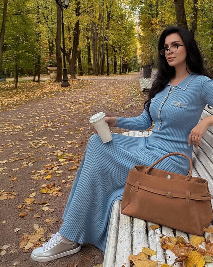 Viyana Modern Maxi Elbise