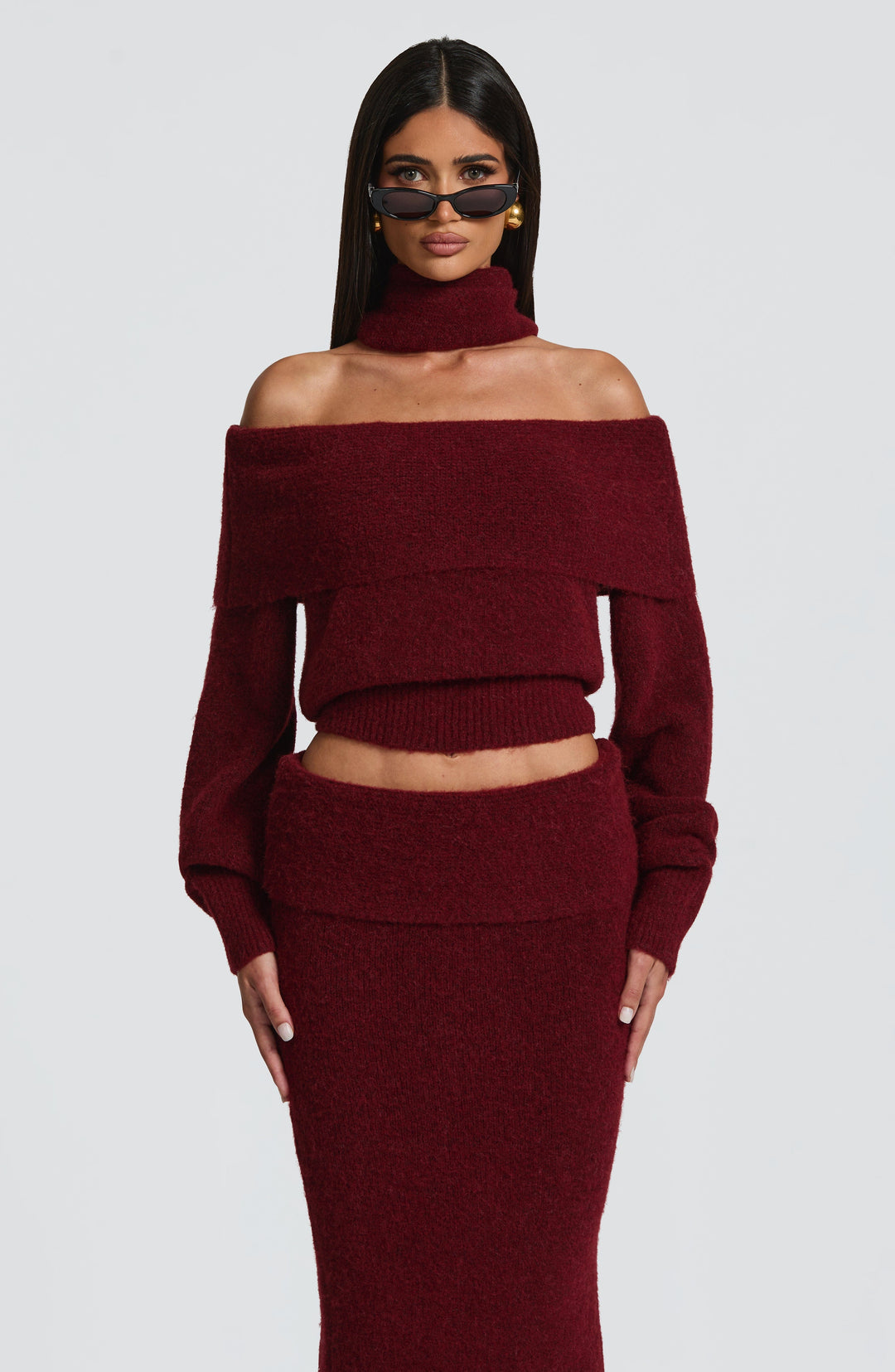 Bordo Andie Maxi Takım