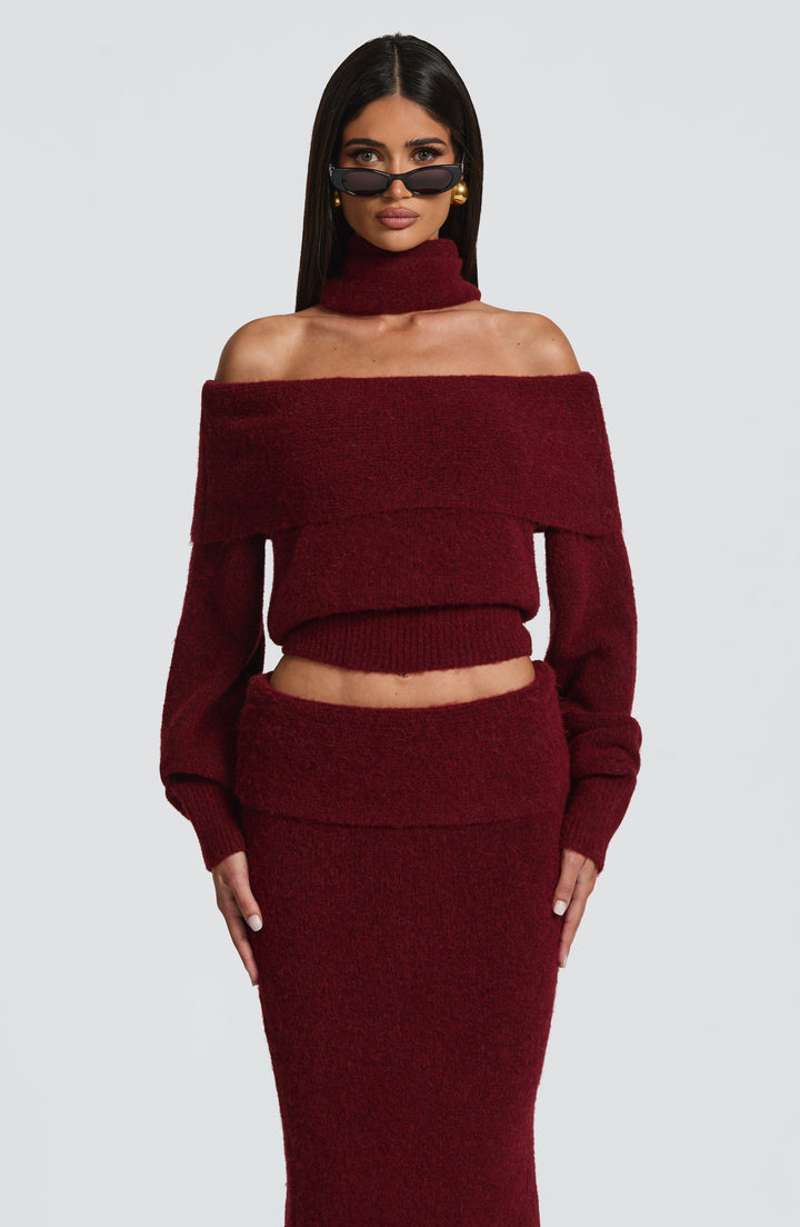 Bordo Andie Maxi Takım