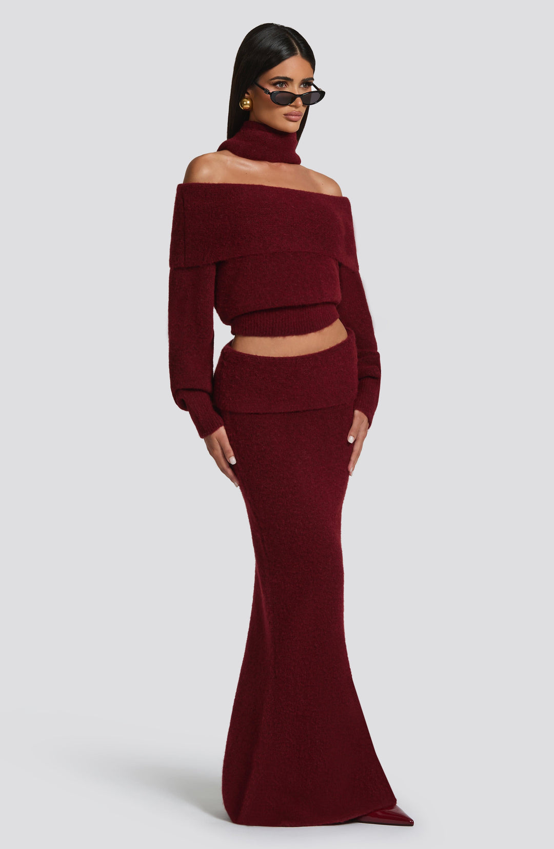 Bordo Andie Maxi Takım
