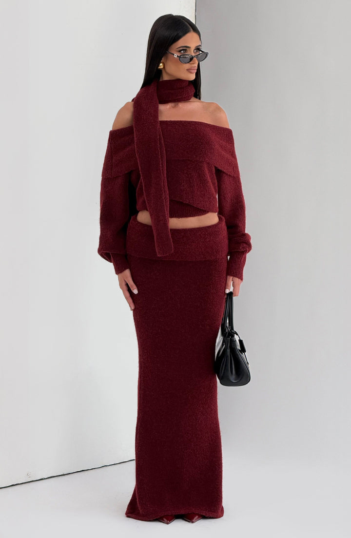 Bordo Andie Maxi Takım