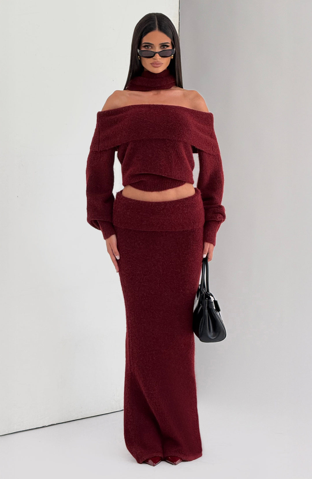 Bordo Andie Maxi Takım