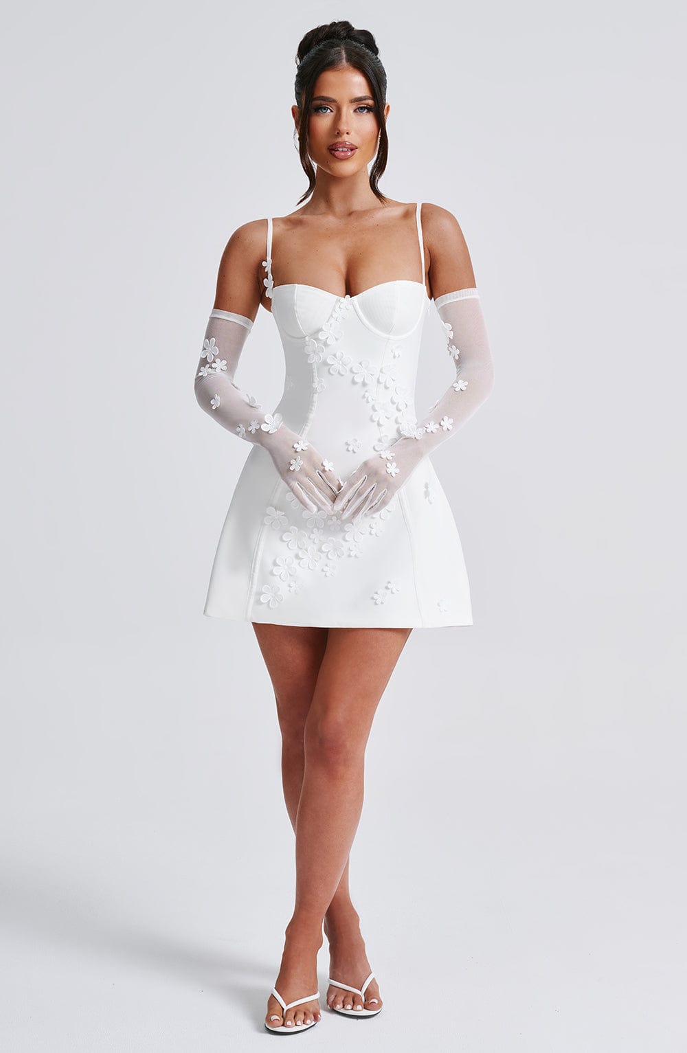 İvory Dalary Mini Elbise