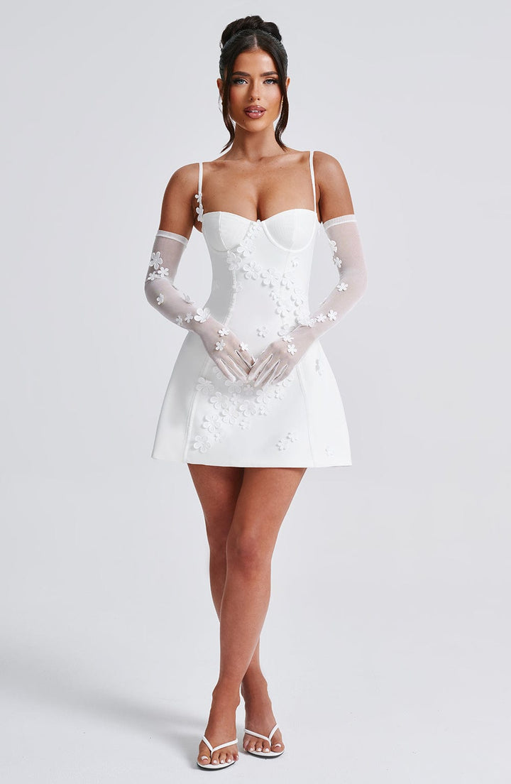 İvory Dalary Mini Elbise